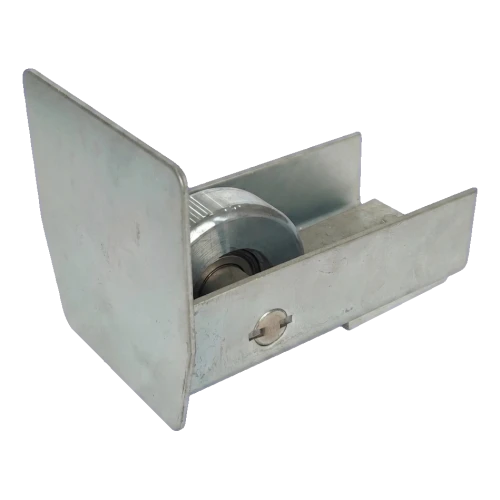 PSG oprijrol 140 mm met eindstuk voor zelfsluitende schuifpoort 001-299 (1)