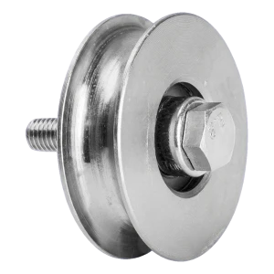 PSG looprol poortype 'O' fi 70 mm voor ronde rail - verzinkt