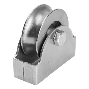 PSG poortlooprol type 'O' ø 88 mm voor ronde rail 3/4" – gegalvaniseerd