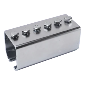 PSG koppeling voor hangrail van hangpoort 59×62 mm gegalvaniseerd