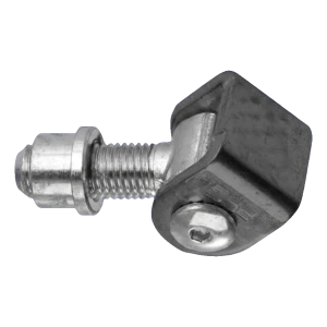 PSG instelbaar lasscharnier M14 staal verzinkt