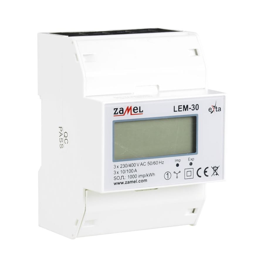 380V 100A Tuya Smart WiFi 3 Fasen Bi-Directionele Energie Power Kwh Meter Over Onder Spanningsbeschermer Reley Schakelaa